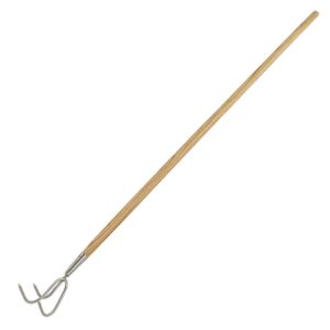 Kent & Stowe Stainless Steel Long Handled 3 Prong Cultivator