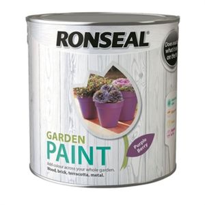 Ronseal Garden Paint Purple Berry 2.5l