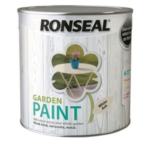 Ronseal Garden Paint White Ash 2.5l
