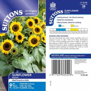Suttons Sunflower Seeds - Waooh!