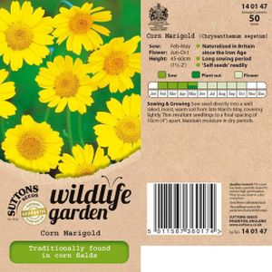 Suttons Corn Marigold - Wildflower
