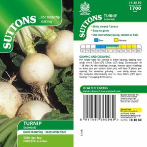 Suttons Turnip Snowball