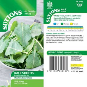 Suttons Seeds - Kale Shoots
