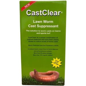 CastClear Lawn Worm Cast Suppresant 500ml