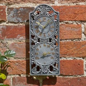 Smart Garden Westminster Wall Clock & Thermometer