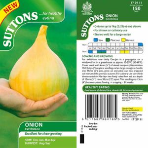 Suttons Onion Exhibition