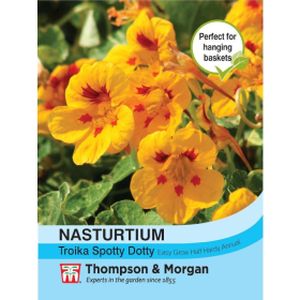 Thompson & Morgan Nasturtium Troika Spotty Dotty