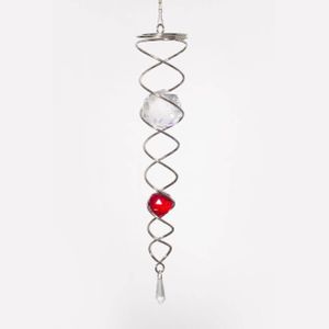 Tws Crystal Tail Silver / Red