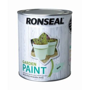 Ronseal Garden Paint Mint 750m
