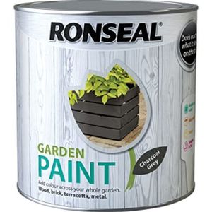 Ronseal Garden Paint Charcoal Grey 2.5l