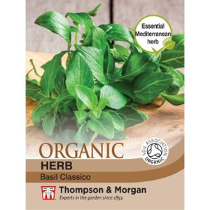 Thompson & Morgan Herb Basil Classico Seeds
