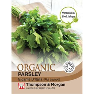 Thompson & Morgan Herb Parsley Flat Leaved Seeds (organic)