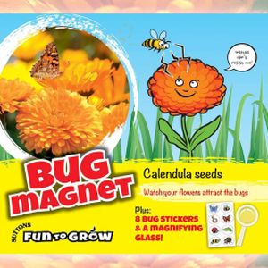 Suttons Fun-To-Grow-Calendula  Grow A Bug Magnet
