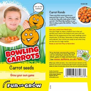 Suttons Fun-To-Grow Bowling Carrots
