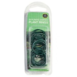 Garland Plasic Coated Plant Rings, 25 pack