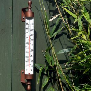Greenkey Outdoor Thermometer Brown