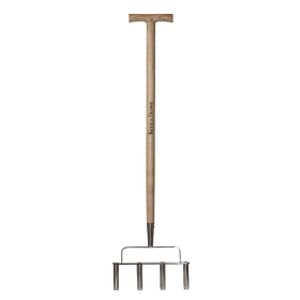 Kent & Stowe Stainless Steel Lawn Aerator - 4 Prong