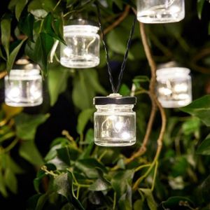 Smart Firefly Jars String Lights - 10 Jars