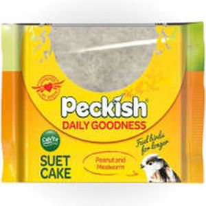 Peckish Daily Goodness Mealworm Suet Cake 300g