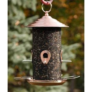Panacea Brushed Copper Mixed Seed Feeder