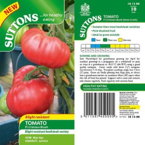 Suttons Tomato Crimson Blush F1