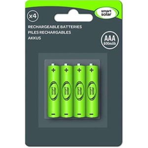Smart Rechargeable Aaa Batteries (4 Pk)