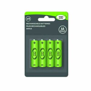 Smart Rechargeable Aa Batteries (4 Pack)