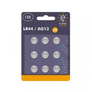 Smart Button Cell - Lr44 (9 Pack)