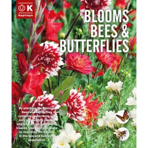 Kapiteyn Blooms Bees Butterflies Red-White