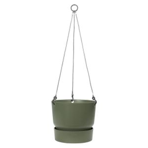 Elho Greenville Hanging Basket - Leaf Green - 24cm