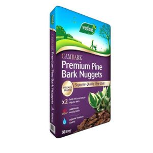 Cambark Premium Pine Bark Nuggets 50 Litres
