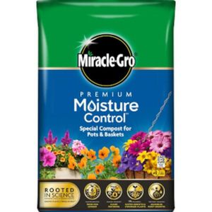 Miracle-Gro Moisture Control Compost for Pots & Baskets 10 Litres