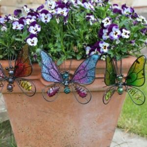 Greenkey Bauble Butterfly Pot Hanger