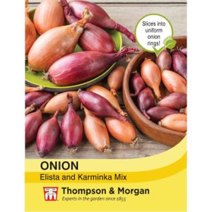 Thompson & Morgan Onion Elista & Karminka Mix