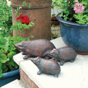Home & Garden Hedgehog Family