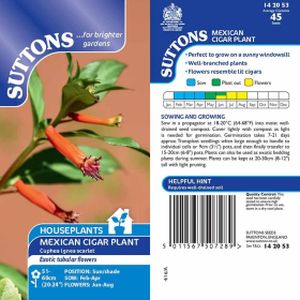 Suttons Mexican Cigar Plant Seeds