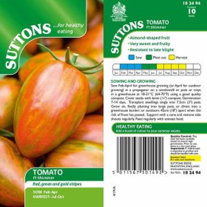 Suttons Tomato Shimmer F1