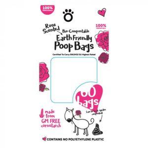 Zoon Bio-Comp Poop Bags 60 Pack 4 Rolls