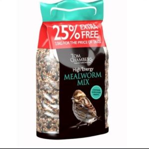 Tom Chambers Mealworm Mix 2.5kg - 25%