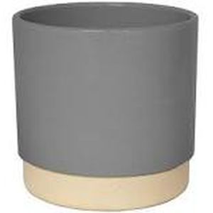 Ivyline Eno Pot Light Grey D10cm H 10.5cm