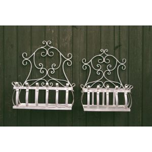 Bakers Set of 2 Wall Baskets