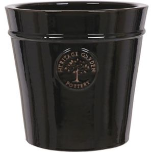 Woodlodge Conical Black Heritage Pot 50cm