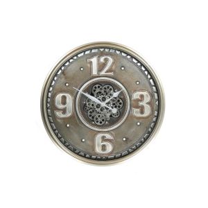 Goedegeburre Clock D80cm Silver