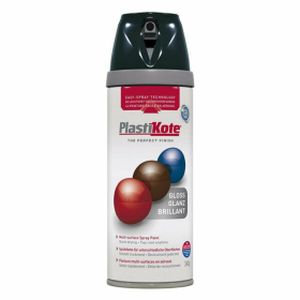 Plasti-kote Premium Spray Paint Gloss Black 400ml