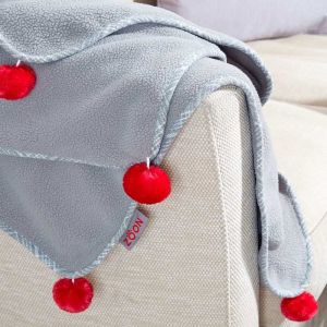 Zoon Grey Plaid Comforter - 100 X 110cm