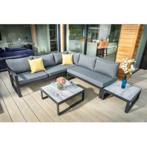 Hartman Vienna Square Corner Lounge Set with Integrated Lounger