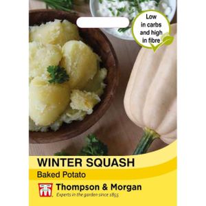 Thompson & Morgan Squash Baked Potato (winter)