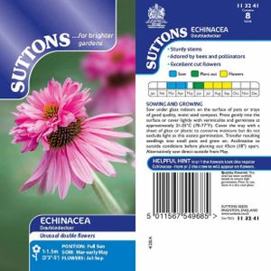 Suttons Echinacea Seeds - Doubledecker