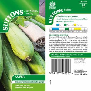 Suttons Luffa Seeds