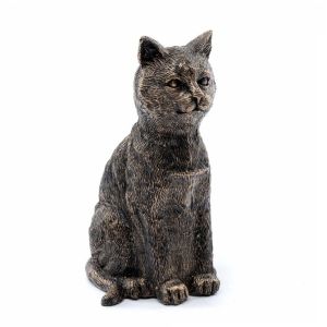 Jardinopia Antique Bronze Feeder Friends Cat